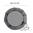 thumbnail image 1 of Outdoor Rain Barrel Mesh Cover with Drawstring for Garden Water Collection, 1-Pack, 1 of 9