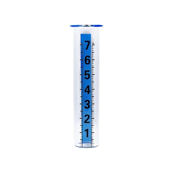 Outdoor Rain Gauges with Easy to Read Large Font Innovative Three Structure Rain Gauges Simple Install for Garden