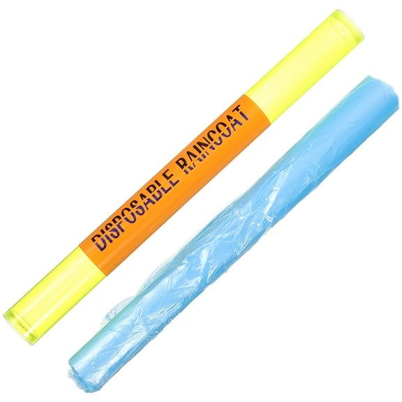 Disposable Raincoat for Adults Outdoor Raincoat with Hood 1 Piece for Rainy Days