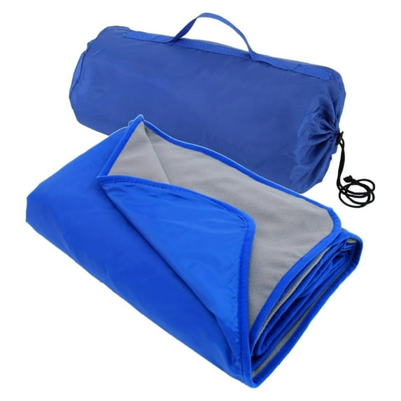 Outdoor Rainproof & Windproof Thick Stadium Blanket | for Camping, Picnic, Sports, Festivals, Football, Baseball, Concerts, Parks, Beach 55" x 79"