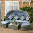 thumbnail image 1 of Outdoor Rattan Daybed, 1 of 1