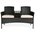 thumbnail image 1 of Outdoor Rattan Furniture Wicker Conversation Chair, 1 of 7