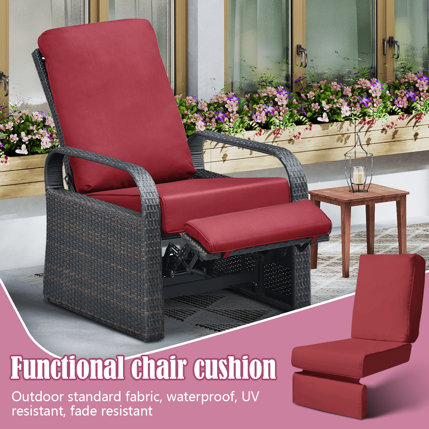 Outdoor Recliner Replacement Cushionsnull