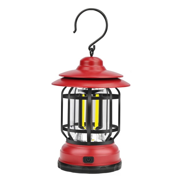 Outdoor Retro Camping Lantern Portable LED Light