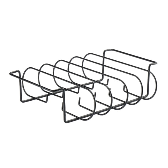 Outdoor Rib Roaster Barbecue With Detachable Features Coating Spacious Cooking Area Easy Maintenance Camp