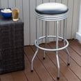 thumbnail image 1 of outdoor ribbed swivel barstool, 1 of 2