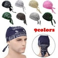 thumbnail image 1 of Outdoor Riding Cap Quick Turban Cap Dry Breathable Sweat Wicking Cap Stretch Adjustable Bandana Head Sun Hat, 1 of 5
