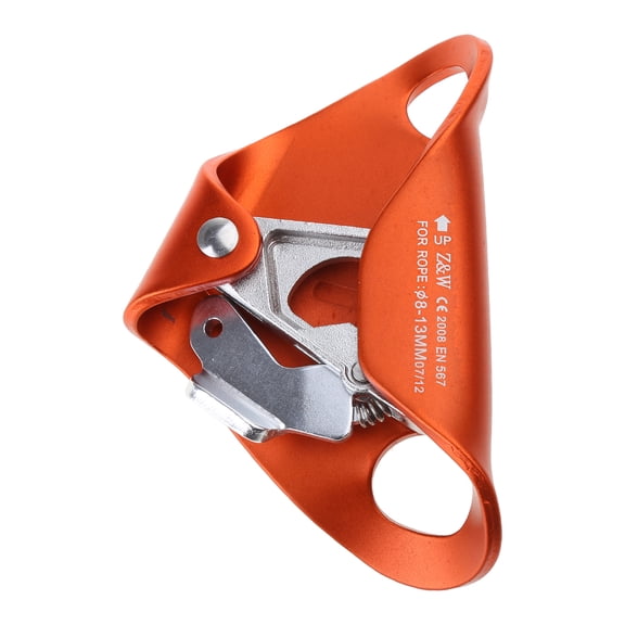 Outdoor Rock Climbing Abdominal Chest Ascender Rope Clamp Lightweight Mountaineering Equipment Fall Protections Device