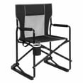 Outdoor Rocker Camping Chair - Portable, Folding Rocking Chair with ...