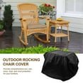 thumbnail image 1 of Outdoor Rocking Chair Cover,Waterproof Covers for Patio Egg Rocking Chair, Indoor Papasan Chair Cover, 1 of 6
