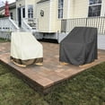 thumbnail image 1 of Outdoor Rocking Chair Cover Waterproof Heavy Duty with Drawstring and Buckle Straps, Weatherproof Patio Furniture for Rain Snow Wind (28 x 33 x 39 in), 1 of 5