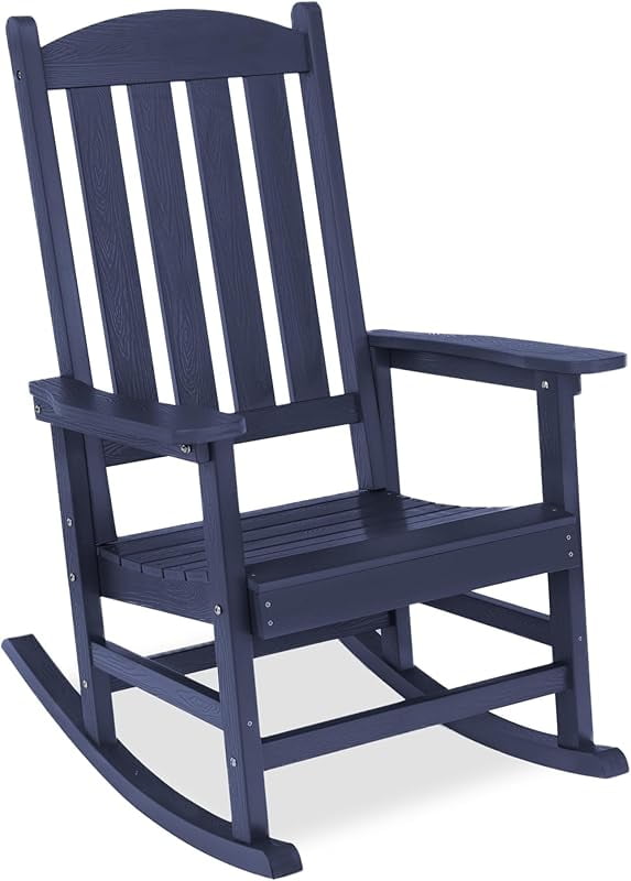 Outdoor Rocking Chair, HDPS Poly Rocking Chair, All Weather Resistant ...