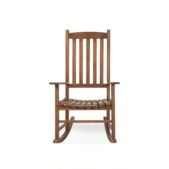 Outdoor Rocking Chair Patio Rocker Brown