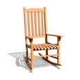 thumbnail image 1 of Outdoor Rocking Chair Single Rocker for Patio Deck, 1 of 8