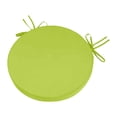 thumbnail image 1 of Outdoor Round Chair Cushions Waterproof - 15.75 Inch Patio Furniture Seat Pads with Secure Ties, Removable Washable Covers for Bistro Dining Office Chairs, All-Weather Garden Cushions, 1 of 7