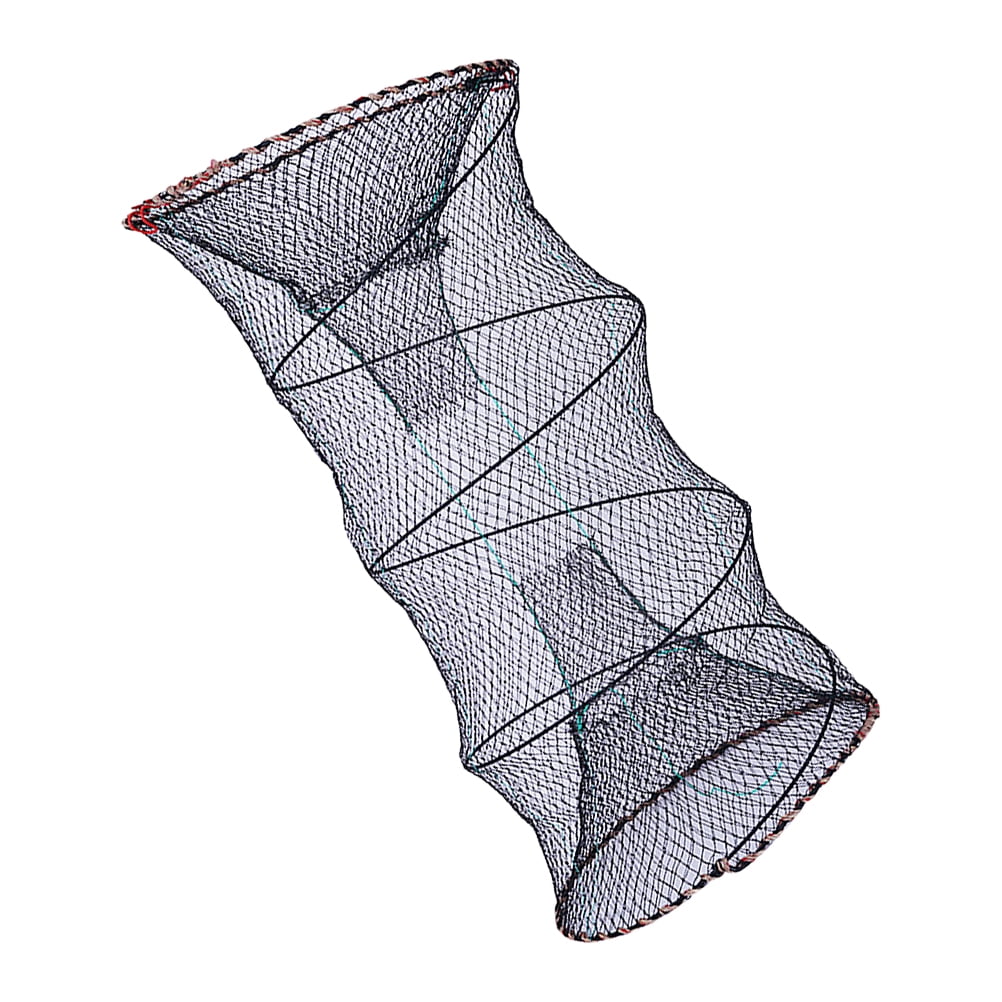 Outdoor Round Crab Trap Portable Lobster Bait Trap Crawfish Cast Net