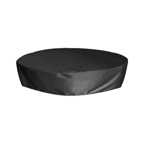 Round Outdoor Pool Cover Foldable Sun Rainproof Replacement Hot Tub Accessory For Above Ground Garden Use