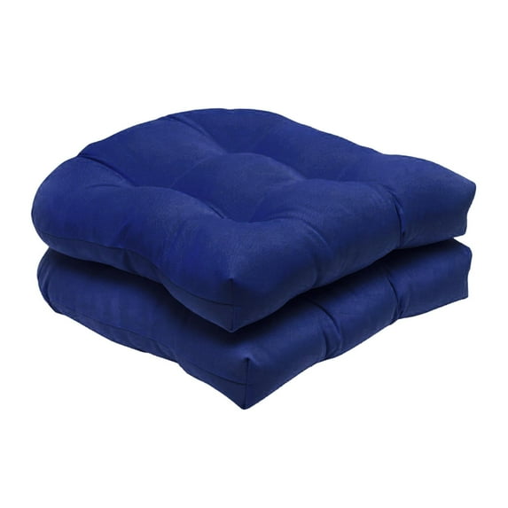 Outdoor Rounded Corners Chair Cushion, Wicker Seat Cushion, Indoor Seat Cushion -