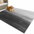 thumbnail image 1 of Outdoor Rug 4x6 ft Black and White Brush Stroke Textured Waterproof Outdoor Patio Rug Mat Non Slip Outside Area Rugs Carpet for RV,Camping,Porch,Deck,Pool,Balconybackyard,Abstract Modern, 1 of 9