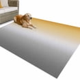 thumbnail image 1 of Outdoor Rug 5x8 ft Yellow Gray Gradient Waterproof Outdoor Patio Rug Mat Non Slip Outside Area Rugs Carpet for RV,Camping,Porch,Deck,Pool,Balconybackyard,Abstract Watercolor, 1 of 9