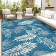 thumbnail image 1 of Outdoor Rug 8x10 ft Patio Waterproof, Reversible Outdoor Plastic Straw Rug RV Mat, Indoor Outdoor Carpet Large Area Rug for Patio Camping Deck Backyard Balcony Picnic Beach, 1 of 6