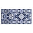 thumbnail image 1 of Outdoor Rug 9x18ft, Reversible Waterproof RV Patio Rug - Floral, 1 of 5