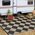 thumbnail image 1 of Outdoor Rug Outdoor Plastic Straw Rug Waterproof Camping Rugs for Patio Porch Backyard Lightweight Reversible Portable Mat for Picnic RV Pool Deck Beach Trailer Trellis, 1 of 5