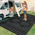 thumbnail image 1 of Outdoor Rug for Patio Waterproof 8×10ft/9×12ft/9×18ft Outdoor Reversible Plastic Straw Rug Large RV Mat Outside Camping Carpet for Deck Backyard Balcony Picnic Garden Picnic, 1 of 8