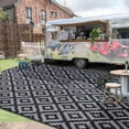 thumbnail image 1 of Outdoor Rug for Patio,Waterproof Reversible,Non-Slip Large Area Rug for Camping, RV, Deck, Balcony, Backyard, Multiple Sizes & Patterns, 1 of 5