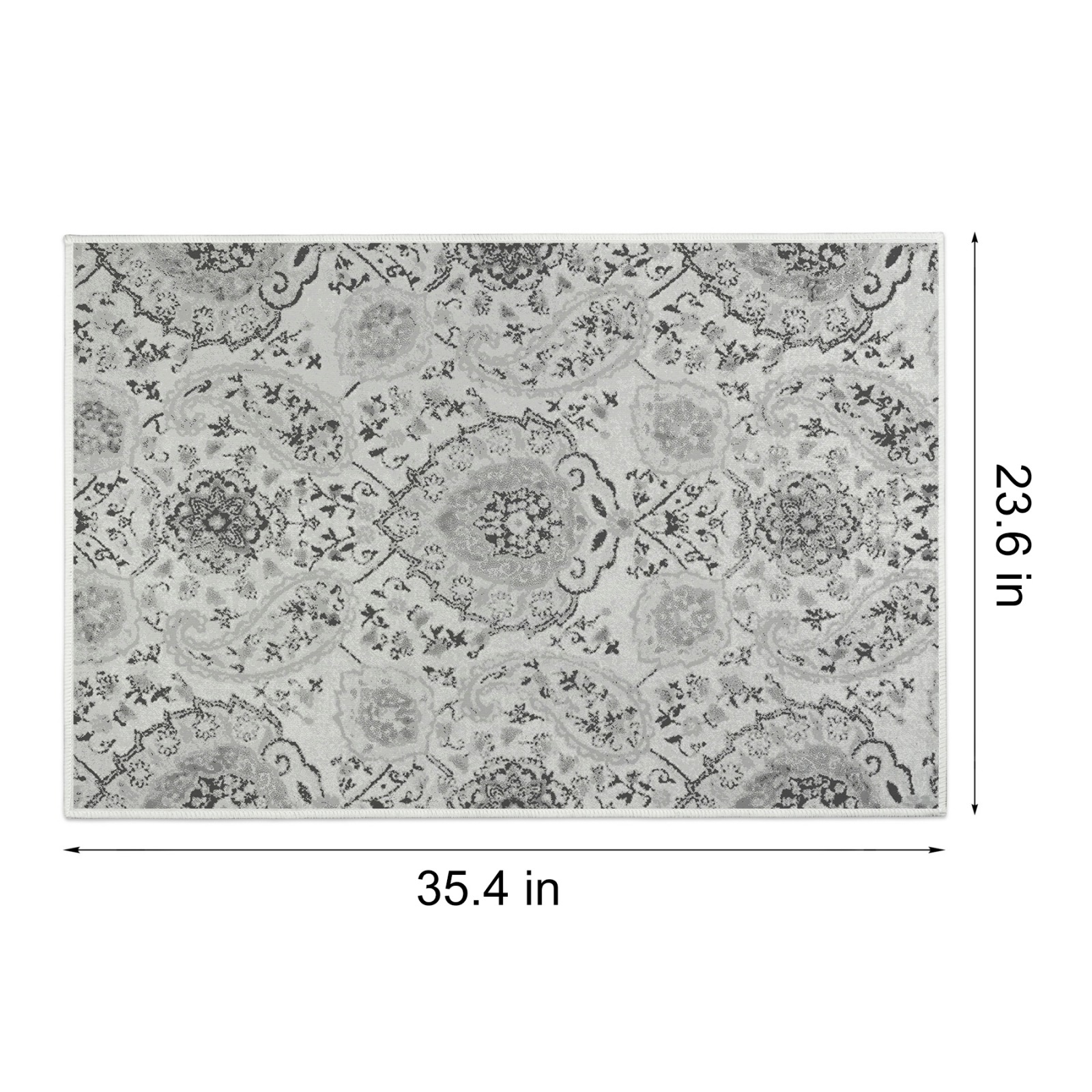 Outdoor Rug for Patios Clearance, Reversible Tropical Outdoor Decor ...