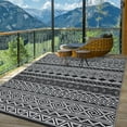 thumbnail image 1 of Outdoor Rug,Reversible Boho Camping Rug,Waterproof Plastic Rug For Camper Porch Balcony Backyard Picnic,Easy to Clean & Carry, 1 of 7