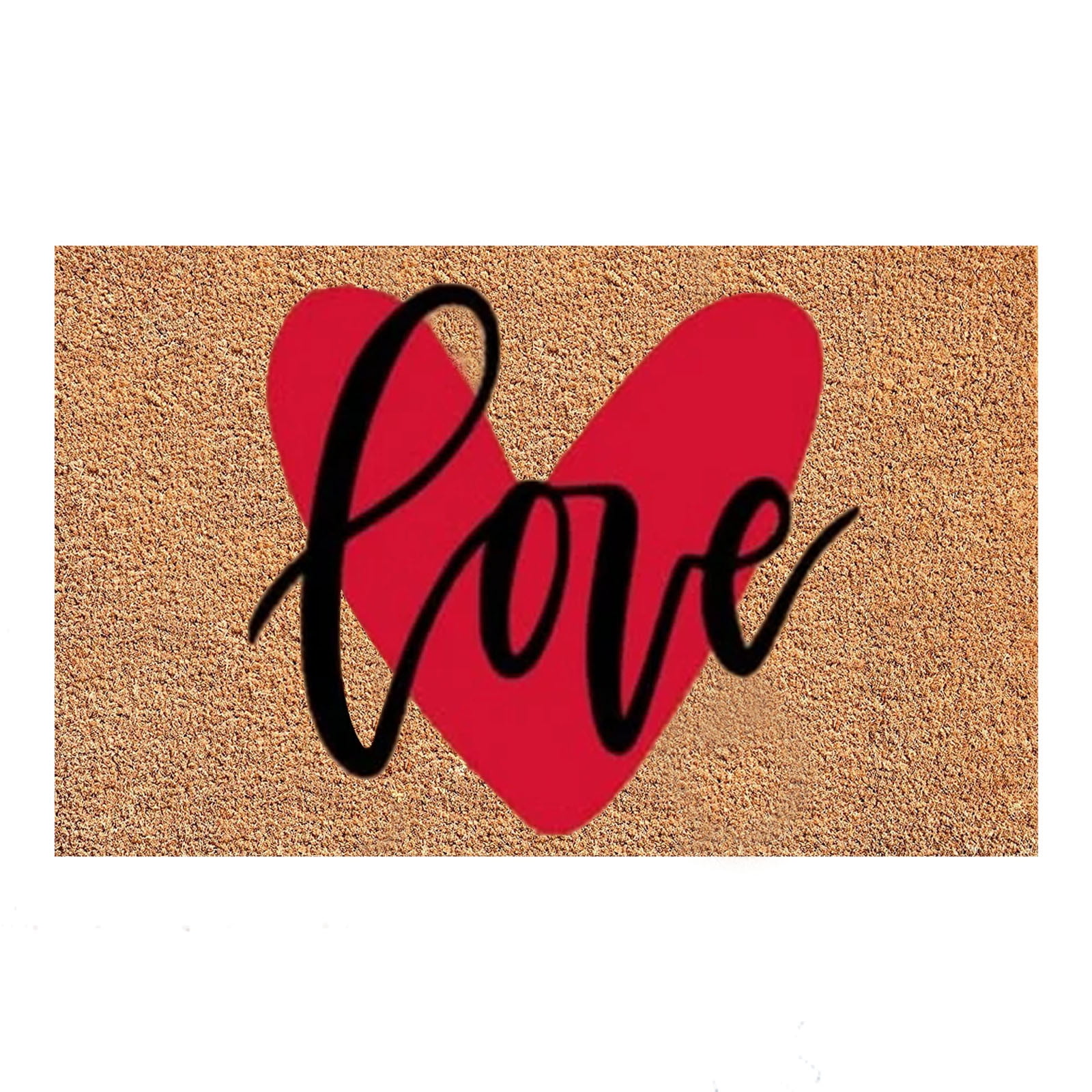 Outdoor Rug Valentine'S Day Floor Mats Holiday Mats Door Mats