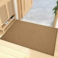 thumbnail image 1 of Outdoor Rug, Welcome Mat, Polyester Door Mat for Porch Entryway Absorbent Non-Slip Carpet, 1 Count, 1 of 6