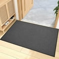 thumbnail image 1 of Outdoor Rug, Welcome Mat, Polyester Door Mat for Porch Entryway Absorbent Non-Slip Carpet, 1 Count, 1 of 6