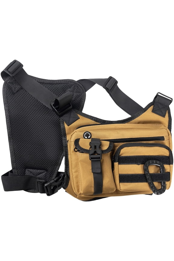 Outdoor Running Chest Bag, Waterproof Anti-Theft Chest Pack Rig, Lightweight Running Vest Rigs For Outdoor Sports Workouts