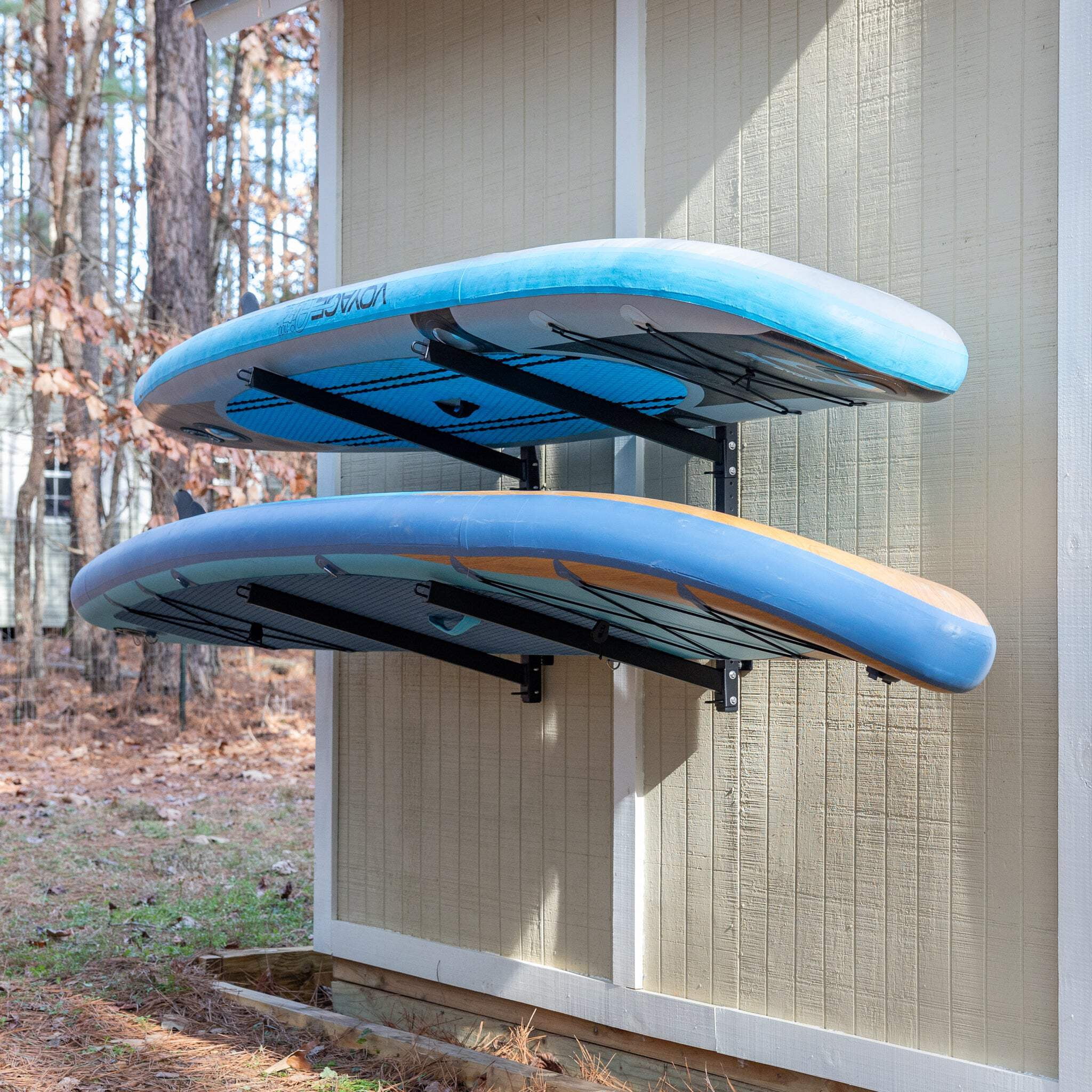 Sup Storage Rack Outdoor SUP Storage Rack | Wall Mount | Holds up to 2 Paddleboards ...