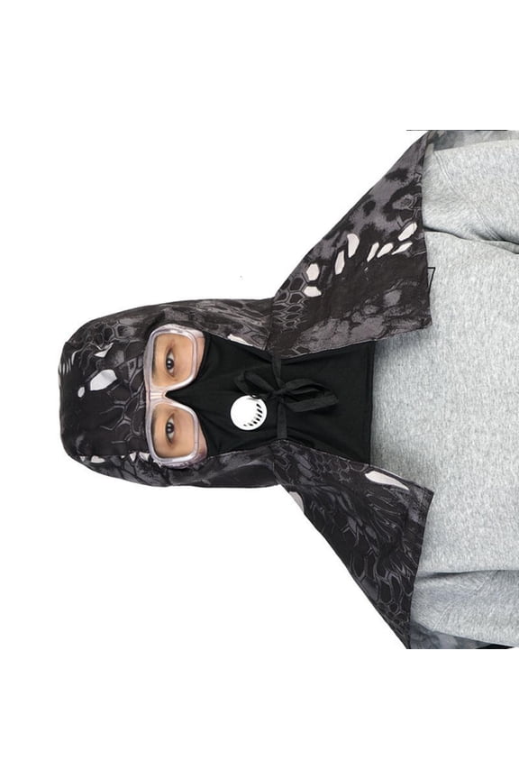 Outdoor Safety Face Cover Full Protective Welding Hood Dustproof FabricMa--Adjustable Head Scarf For Construction Workers Windproof Welding Hood Safe Cover