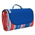 thumbnail image 1 of Outdoor Sandproof Portable Beach Blanket, Large Waterproof Picnic Blanke, Compact Camping Mat Foldable As Tote Bag, For Travel Sports Home Yoga Park Grass Lawn, 1 of 1