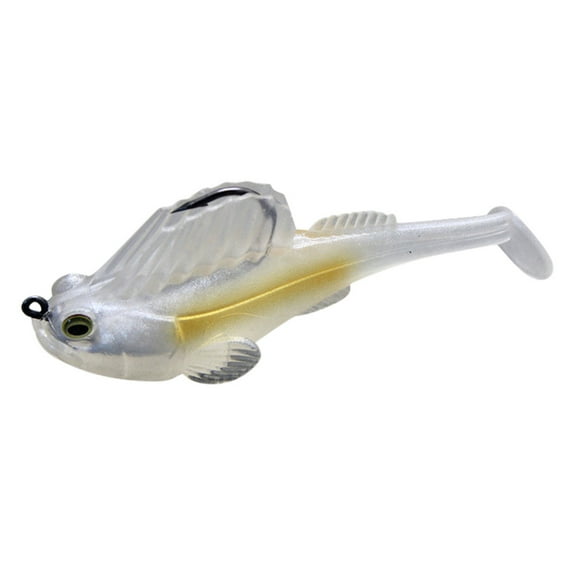 Kyusrd 10 Styles Jumping Fish Fishing Bait Tail soft bait Anti-hanging bottom Soft