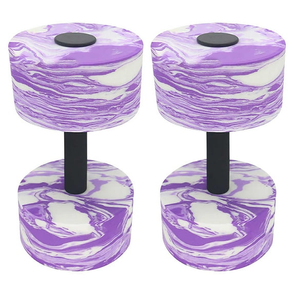 Kyusrd 2pcs Buoyancy Floating Dumbbell Water Yoga Swimming Fitness Repair Outdoor Sports Equipment