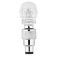 thumbnail image 1 of Kyusrd 2pcs Skull Shape Valves Cap LED Wheel Tyre Lamp For Car Motorbike Bike, 1 of 4
