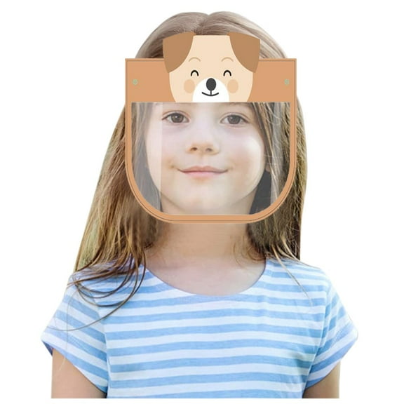 Kyusrd 5PCS Kids Child Anti-Fog Face Guard Anti-Saliva Protection Mask