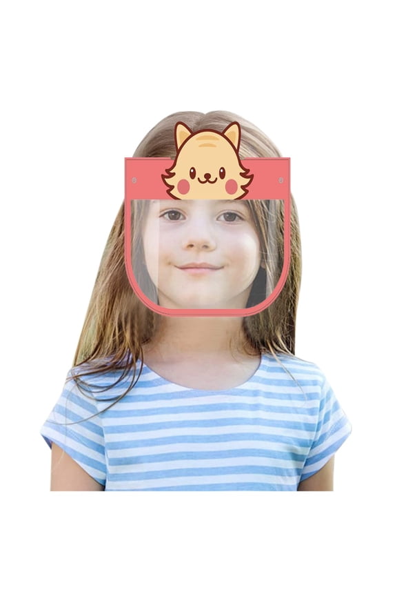 5PCS Kids Child Anti-Fog Face Guard Anti-Saliva Protection Mask