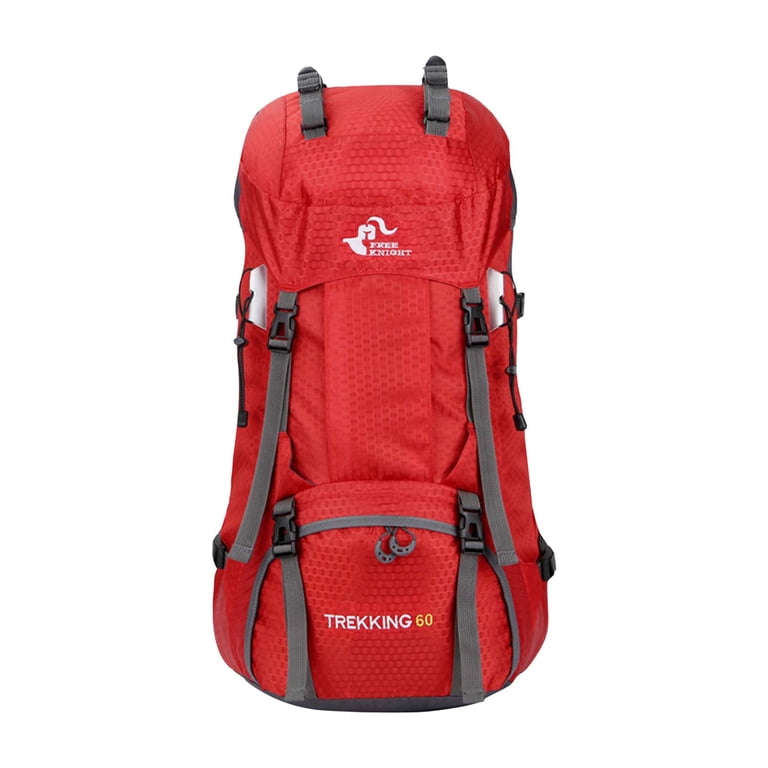 60l camping travel rucksack backpack climbing hiking bag Bseash Waterproof with Rain Cover, Large Outdoor Sport Daypack for : Sports & Outdoors Key features include 60L Camping Backpack Travel Bag