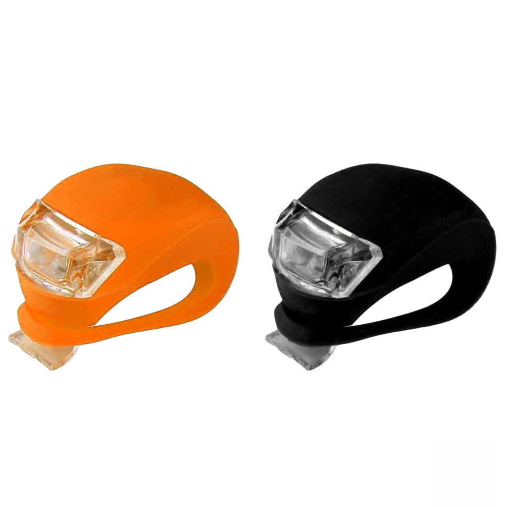 Kyusrd LED Bike Bicycle Front Rear Lights Set Push Cycle Clip Light ...
