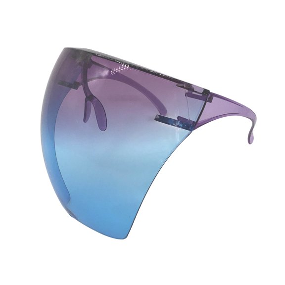 Kyusrd Multicolor Protective Sunglasses Lightweight Visor Full Face Cover 400