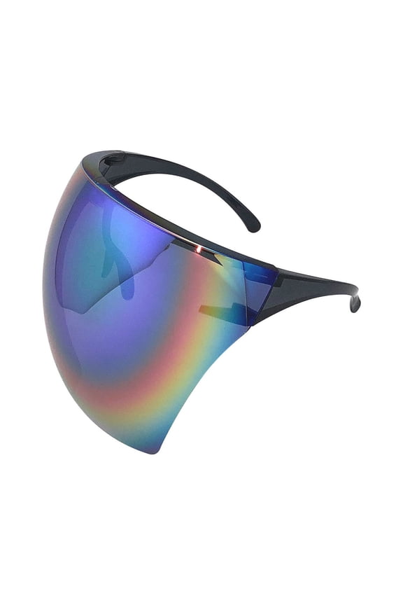 Multicolor Protective Sunglasses Lightweight Visor Full Face Cover 400