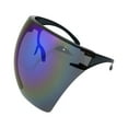 thumbnail image 1 of Kyusrd Multicolor Protective Sunglasses Lightweight Visor Full Face Cover 400, 1 of 2