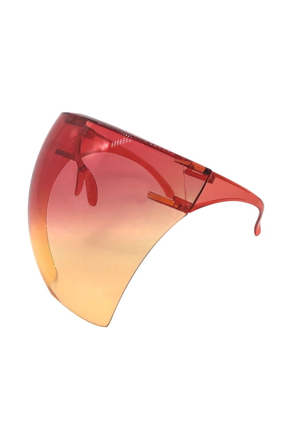 Multicolor Protective Sunglasses Lightweight Visor Full Face Cover 400