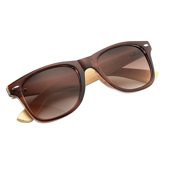 Kyusrd New Sunglasses Wooden Wood Mens Womens Vintage Summer Glasses